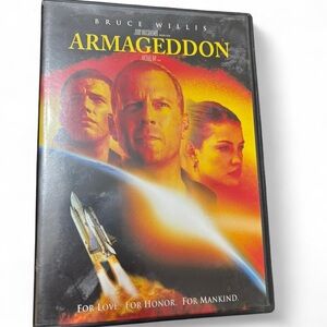 Armageddon DVD Movie Cover - Bruce Willis